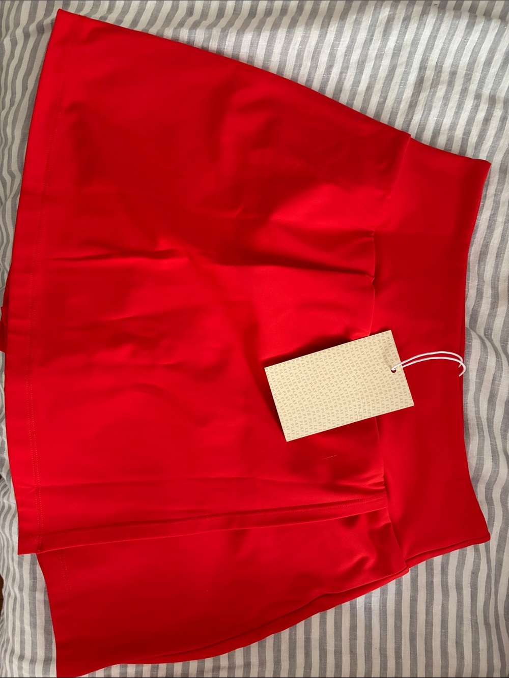 NWT Recess ๐พ smith skort in Poppy pickleball tennis mini skirt active skirt red - Picture 3 of 7